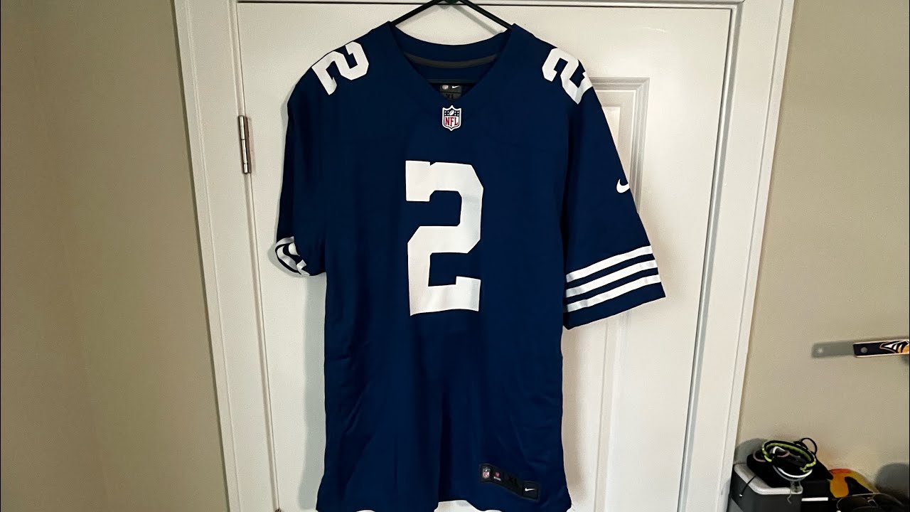 Unboxing Matt Ryan Indianapolis Colts jersey