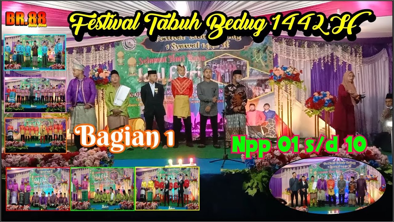 FESTIVAL TABUH BEDUG 1442 H ll BAGIAN 1