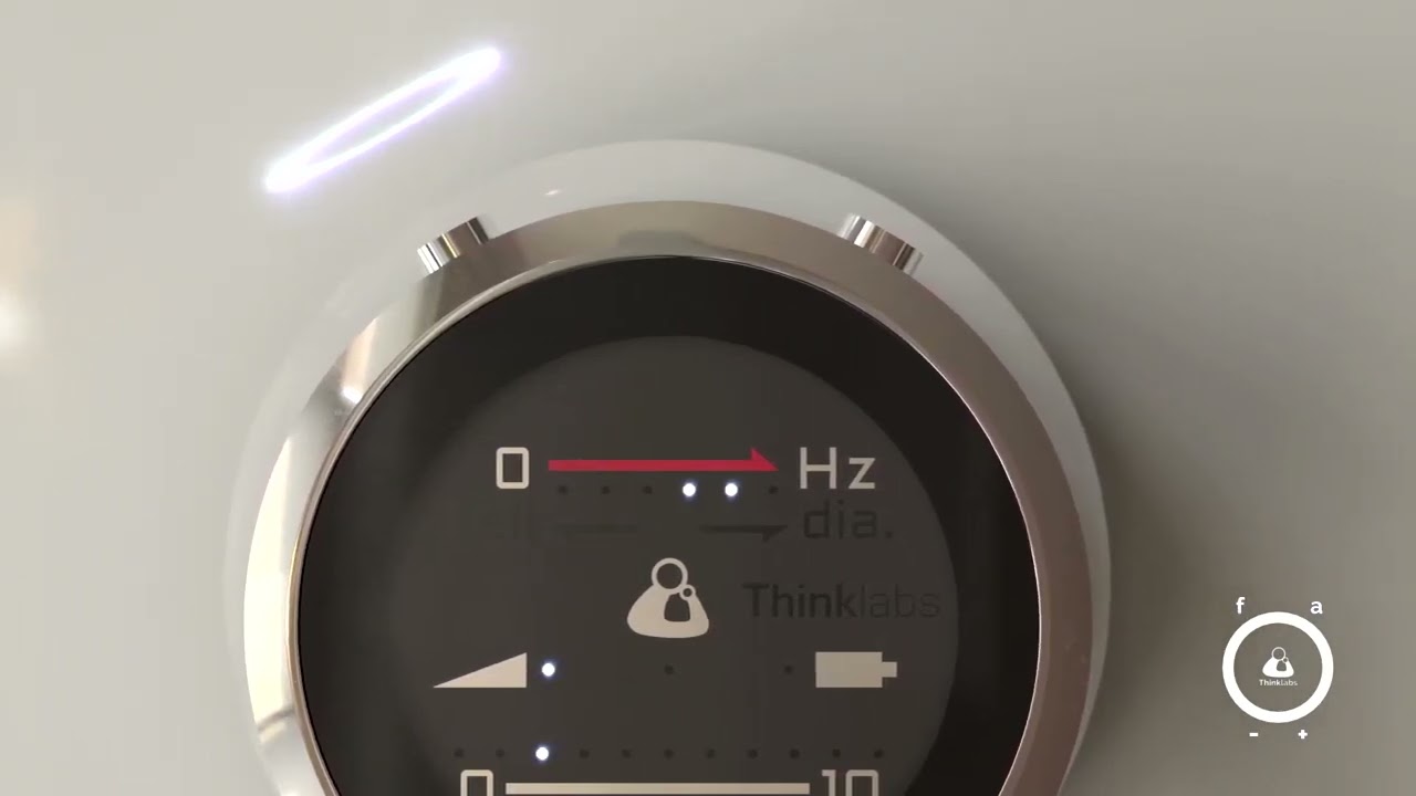 Stetoskop ThinkLabs One - podstawowe ustawienie filtru dźwięku osłuchu