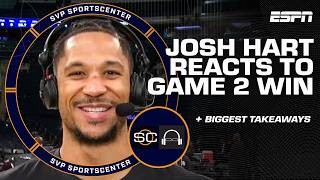 ‘Never satisfied’ 😤 Josh Hart on his PLAYOFF CAREER-HIGH 26 PTS in ECF Game 2 | SC with SVP