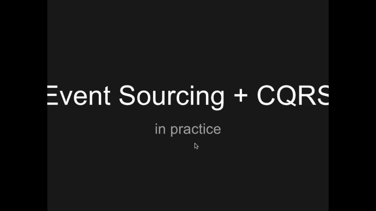 C event source. Event sourcing.