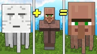 HOW TO COMBINE ANY MOB IN MINECRAFT!
