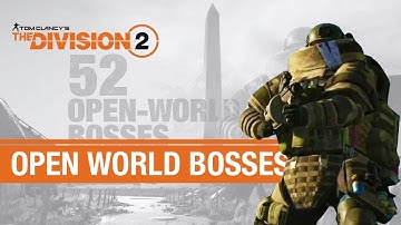 How to Find All Open World Boss Quickly (The Division 2)