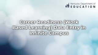 Work-Based Learning Data Entry (2026)
