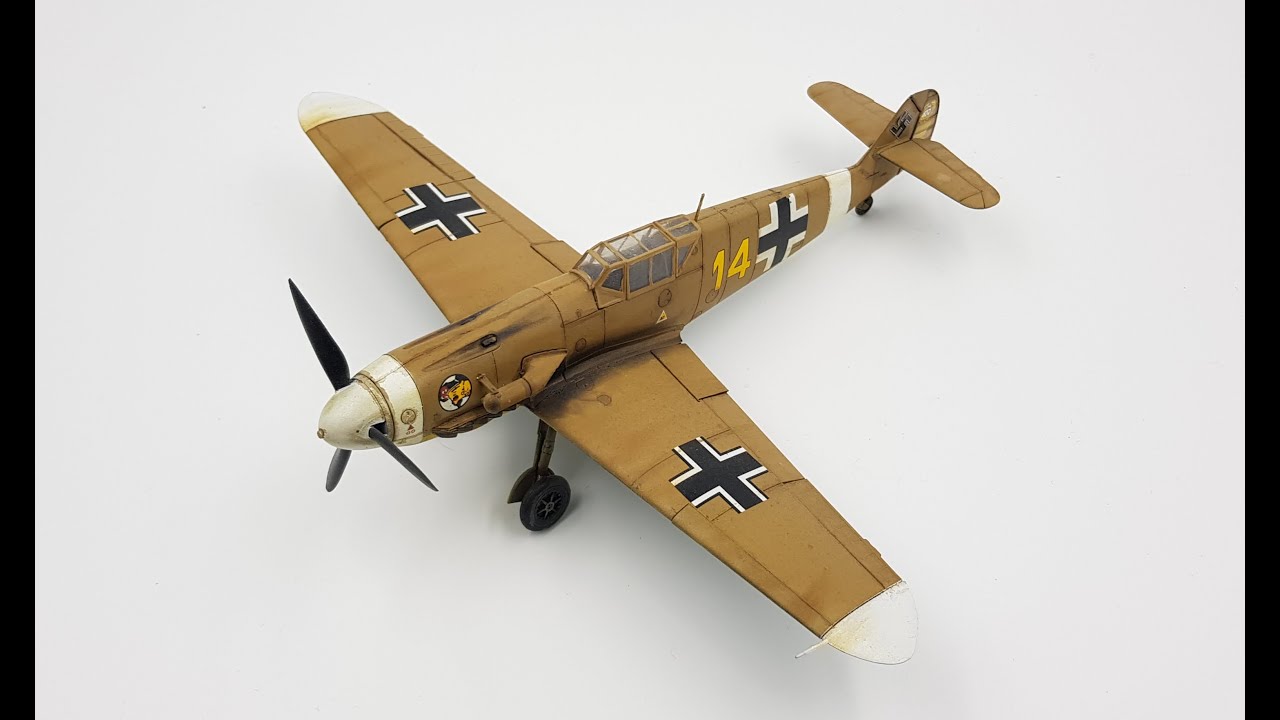 Messerschmidtt BF109F Revell 1/48 scale modela aircraft (old 2016