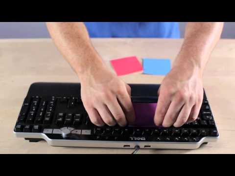 Clean Your Keyboard With Post-It Notes