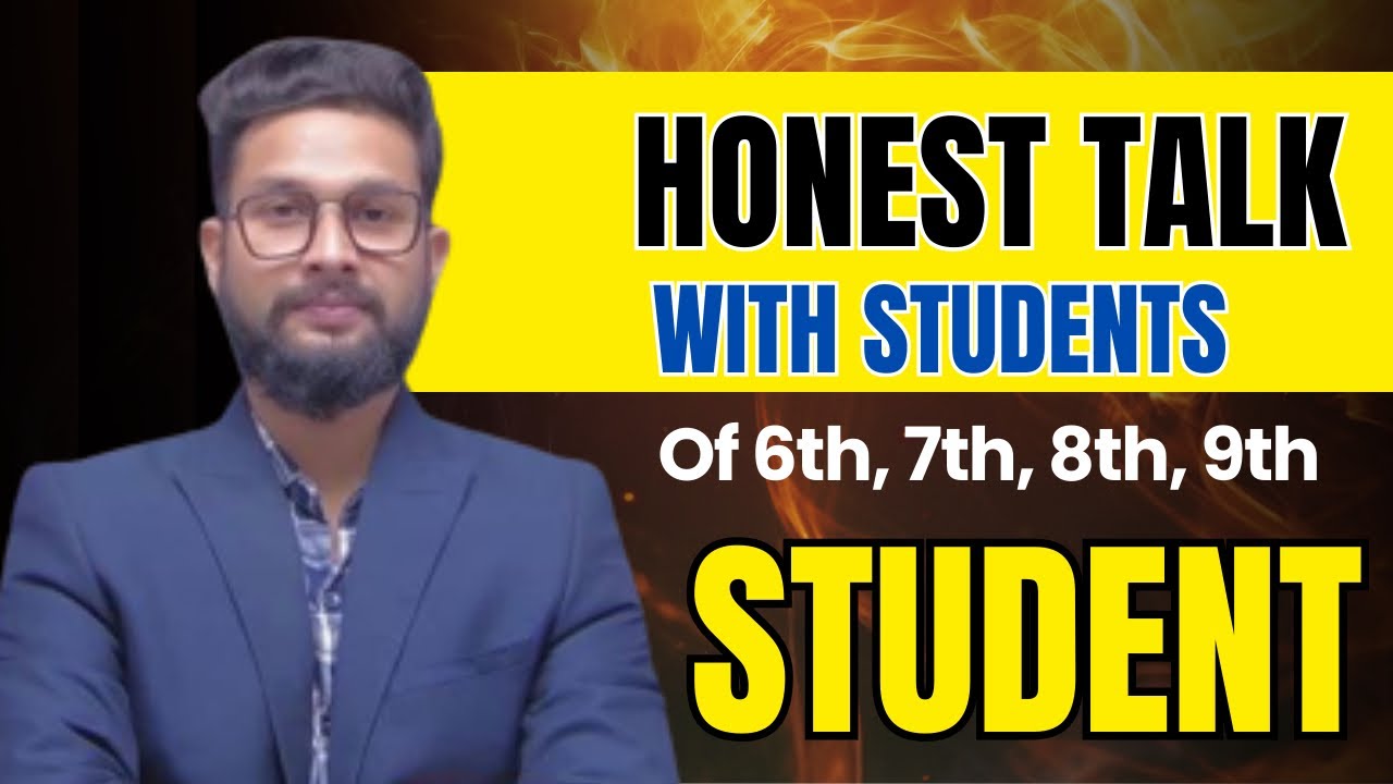 Honest Talk With 6th,7th,8th & 9th Standard Students | JR Tutorials ...