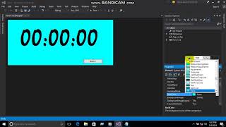 How to make a digital clock in Microsoft Visual studio 2015
