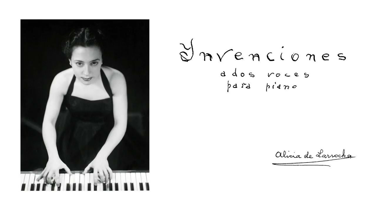 その他 INVITATION TO THE PIANO ALICIA DE..... G Alicia de Larrocha] Ten Two-Part Inventions for Piano Opp.21-30
