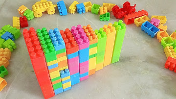 Satisfying DIY/Lego  ASMR building blocks/relaxation#satisfying  #asmr#asmrsounds#buildingblocks