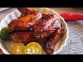 SUPER EASY Baked Honey Chicken Wings 烤蜜汁鸡翼