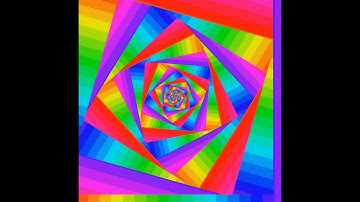 Trippy Raibow Spiral, Funky Music (Epilepsy/Motion Sickness Warning)