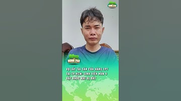 Sinh viên năm 4 bật khóc khi bị bắt sau khi lấy tiền ở cửa hàng FPT #cuopgiat #tphcm #hong24h #69vn