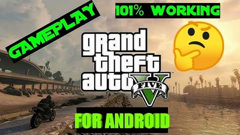 PLAYING GTA 5 UNITY ON ANDROID|| REAL GAMEPLAY| 💯 PROOF