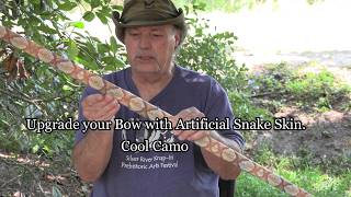 Upgrade Your Bow with Artificial Snake Skin Camo