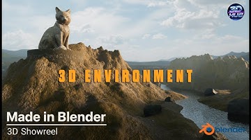 Cinematic Nature Showreel 2025 || Stunning Environmental Showreel || #blender #animation #maya