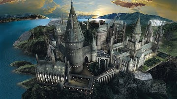 MINECRAFT LETS BUILD HOGWARTS #3 THE GREAT HALL AND SOME LANDSCAPING