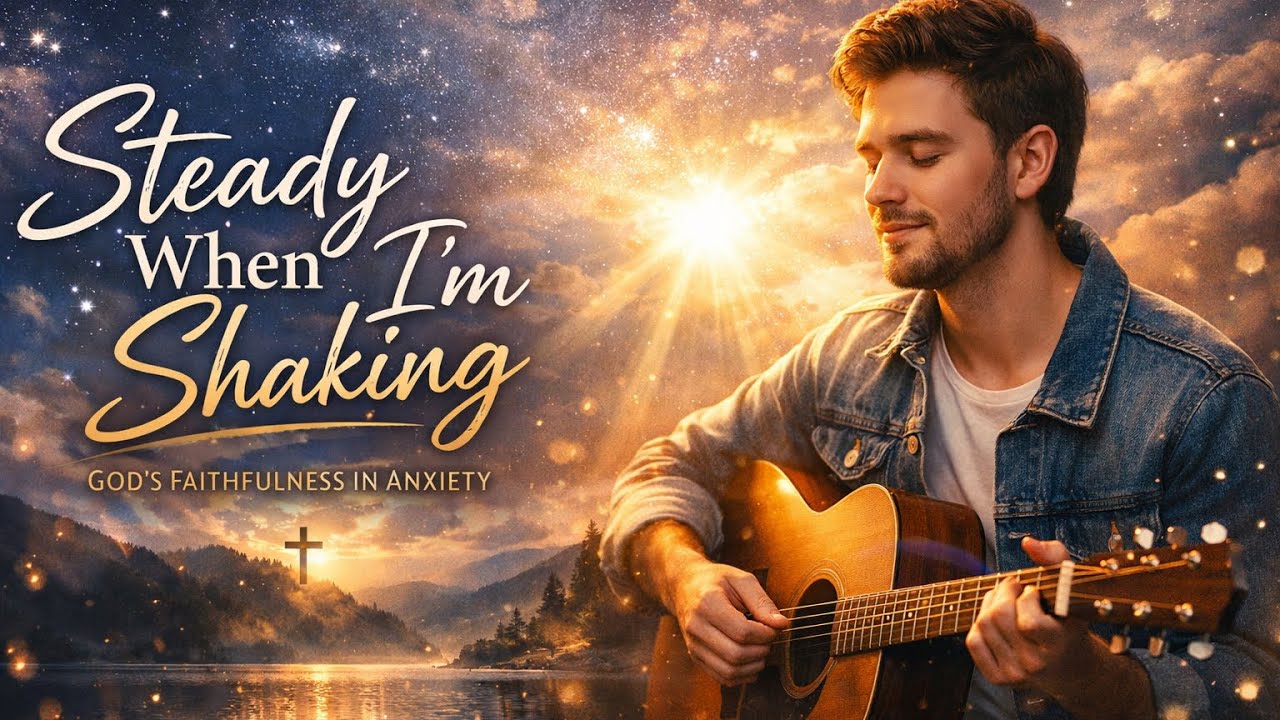 Steady When I'm Shaking🙏|  Worship Song About Anxiety & God's Faithfulness