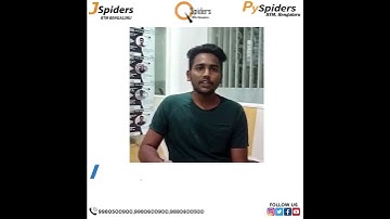 SUCCESSFULLY PLACED from JSpiders BTM | STUDENT REVIEW | 2022 Placements