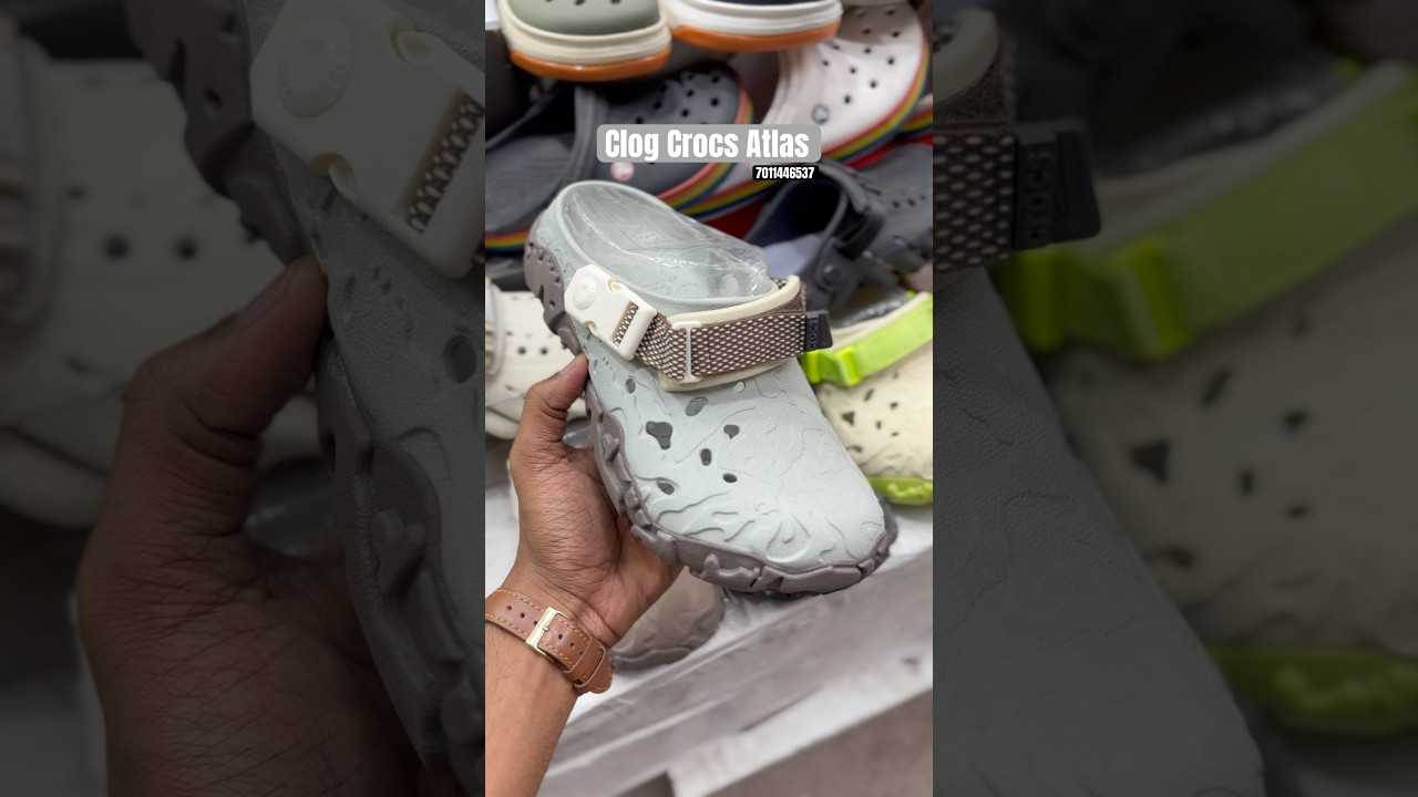 Clog Crocs Atlas Grey 🗿🥵🥰 