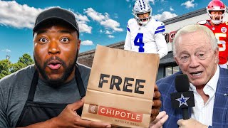 I Convince Jerry Jones To Sell The Cowboys Before The Chiefs Replace Them! If I Lose I Give Chipotle