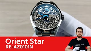 Люксовый Японский Скелетон / Orient Star RE-AZ0101N