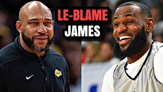 Le-Blame James HAS MORE EXCUSES by Uncut Hoops 94,561 views 3 weeks ago 10 minutes, 15 seconds