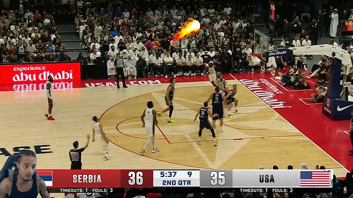 FlightReacts To USA vs SERBIA | USAB SHOWCASE | FULL GAME HIGHLIGHTS | July 17, 2024!