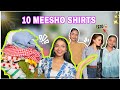 10 meesho summer shirts haul under 399 only huge shirt haul meesho finds classywings