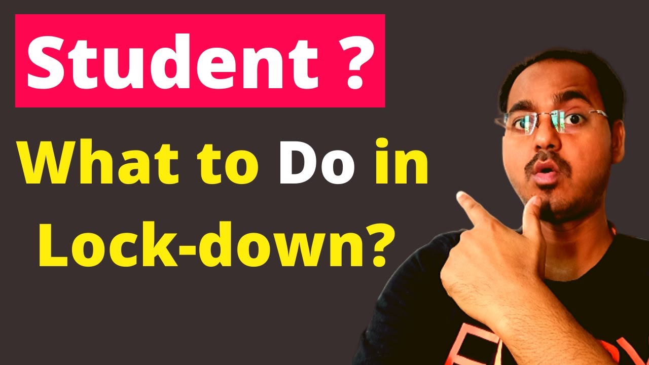 task for students in lockdown