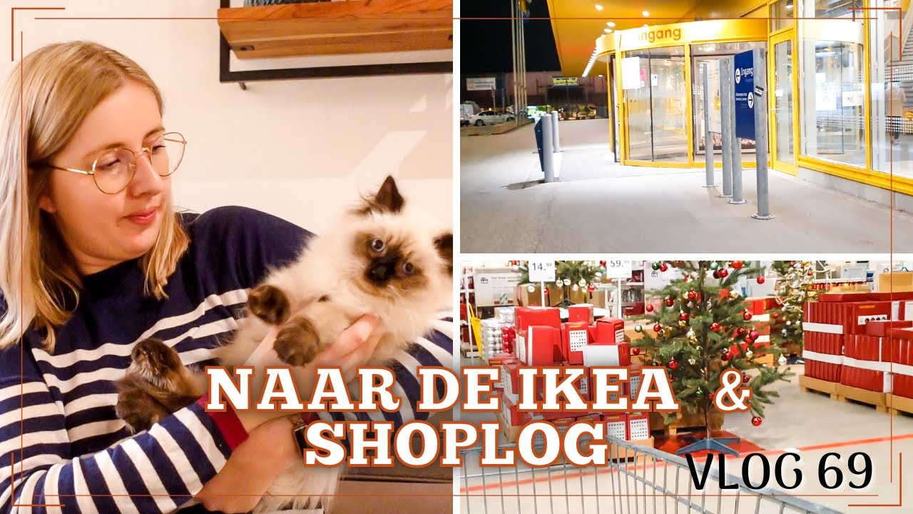 Naar de Ikea | Shoplog | Langzaam in de kerststemming | VLOG 69 | Gwenn&Clean