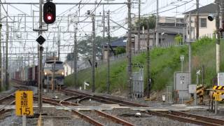 3085レ　EF66－27[吹]牽引　蓮田通過