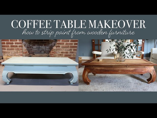 How to Strip Paint From Wood Furniture - At Charlotte's House