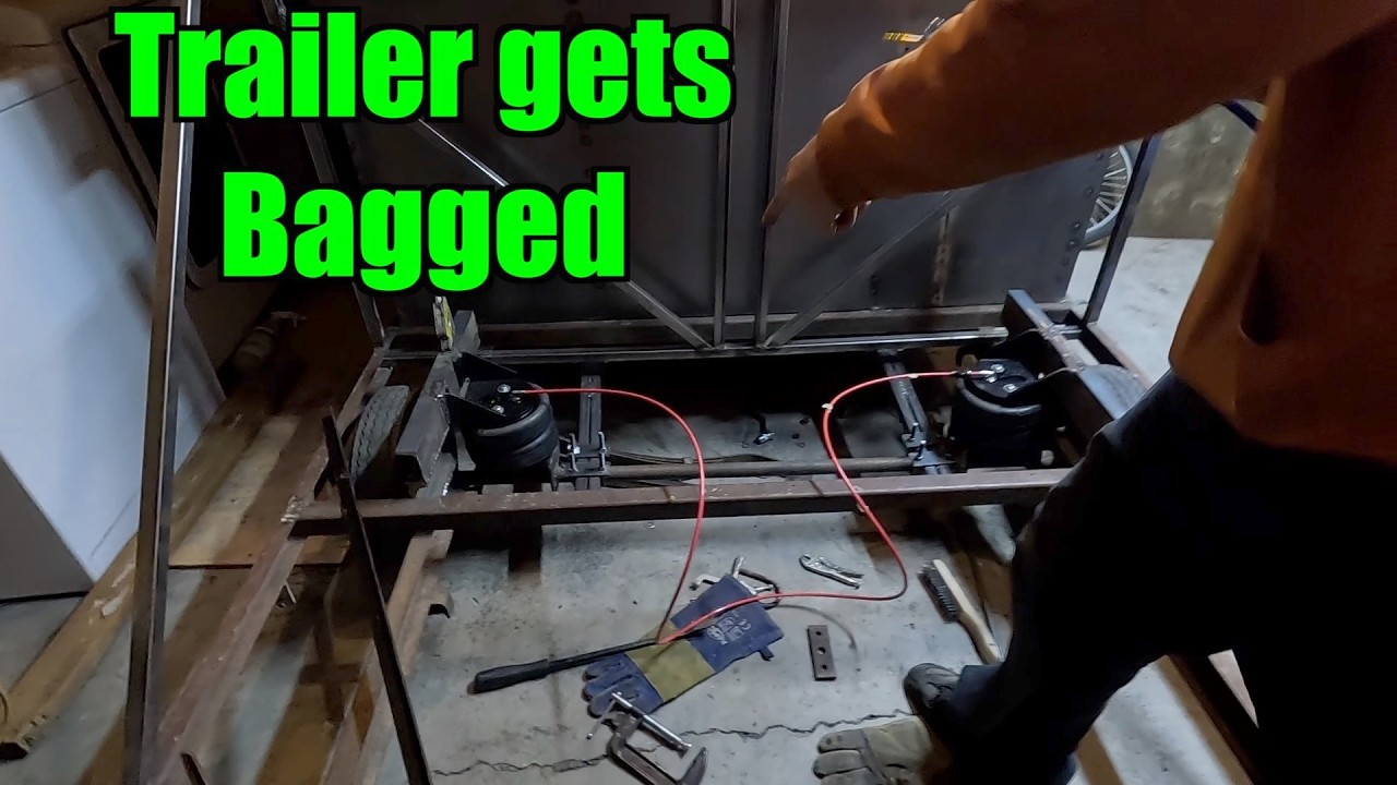 Trailer Air Suspension Build And Bathroom Update Part 3