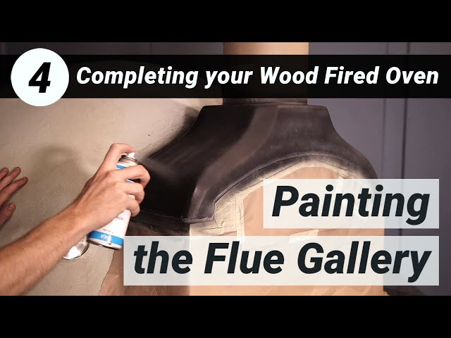 Completing your Wood Fired Oven | 4. Painting the Flue Gallery - YouTube
