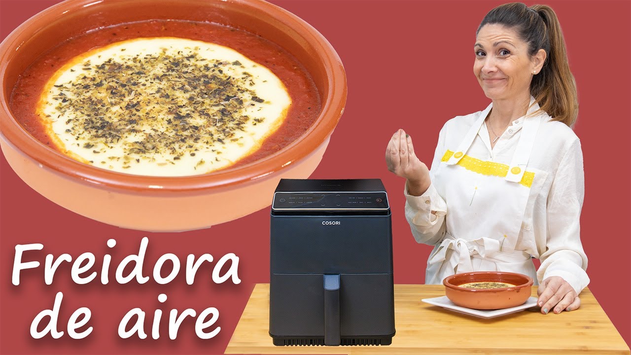 ✨ Irresistible PROVOLONE con salsa de TOMATE🍅 en la Air Fryer!