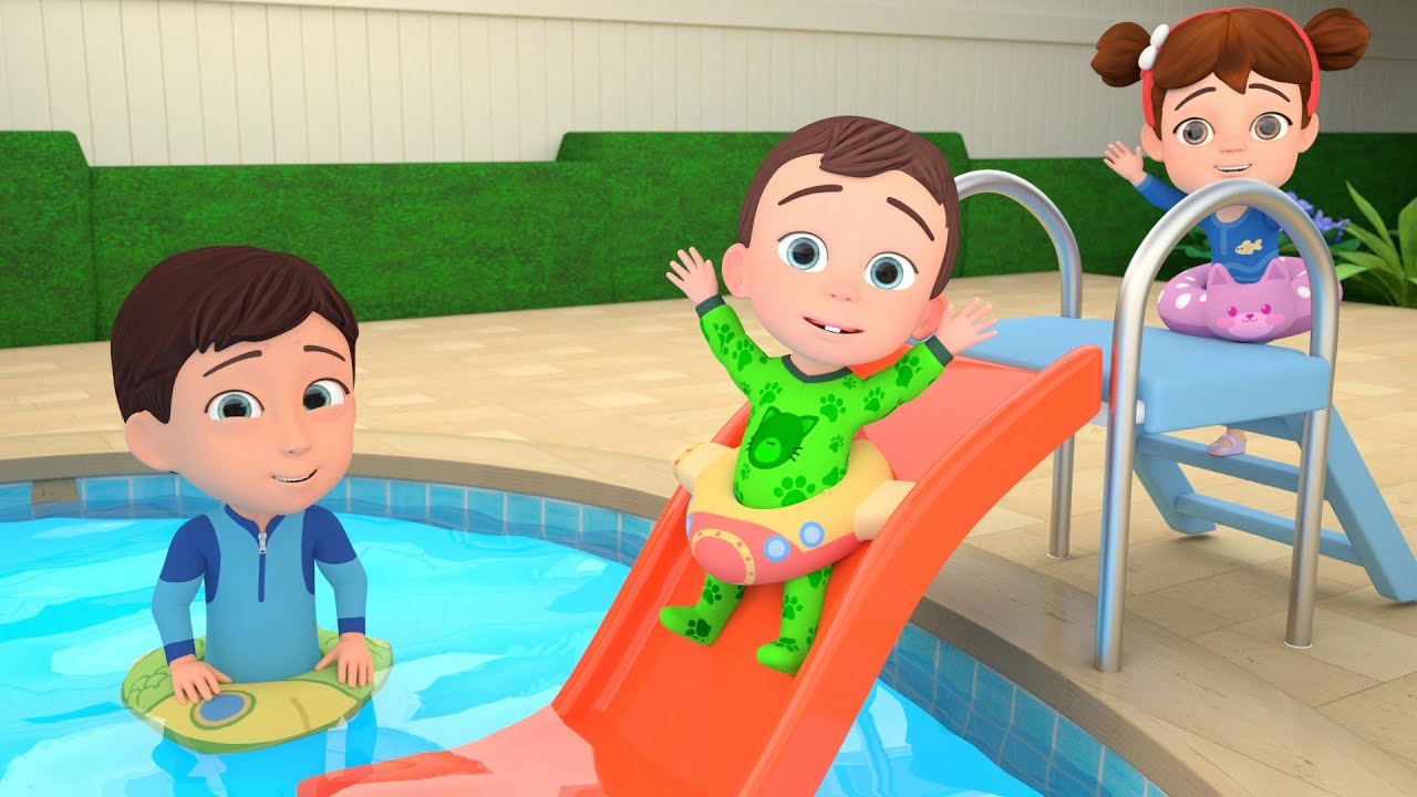 Swimming Pool Song + More Nursery Rhymes & Kids Songs - YouTube
