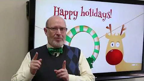 Happy Holidays! Advice with Dr. Rice