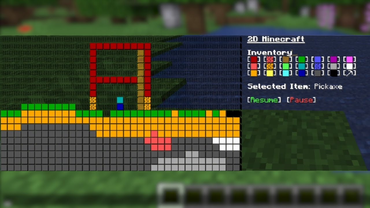 прохожу майнкрафт через ЧАТ