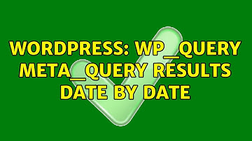 Wordpress: WP_Query meta_query results date by date