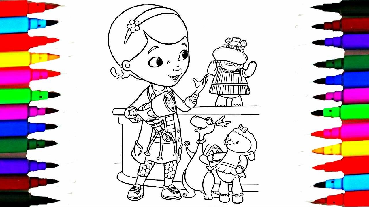 Download Disney Junior Doc McStuffins Coloring Pages l Learning ...