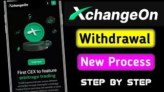 XchangeOn Income Withdrawal New Process | Arbitrage Trading Profit Withdrawal