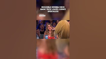 Unveiling the Invisible Deck of Cards | America