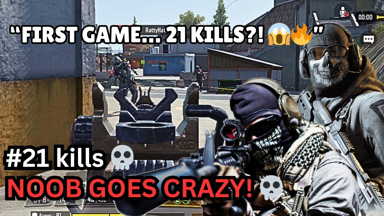 My FIRST EVER Call of Duty Match – 21 Kills?! 😱 - YouTube