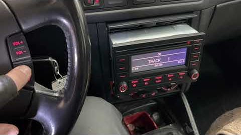 RCN210 Radio Head Unit Steering Wheel Controls Not Working - 2003 VW Jetta MK4
