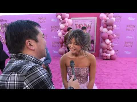 Peyton Elizabeth Lee Carpet Interview for Disney Channel's Prom Pact