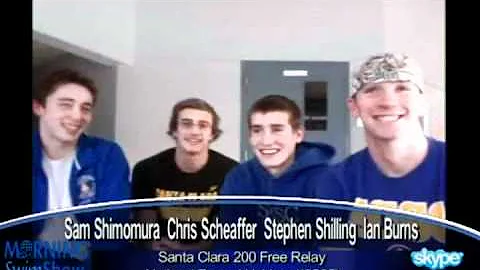 MSS: Santa Clara relay swimmers