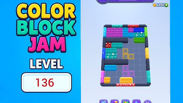 Color Block Jam Level 136 - Secret Winning Pattern