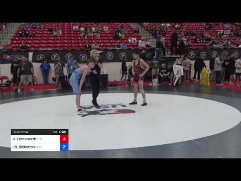 2024 U17 U.S. Open: Justin Farnsworth vs Brandon Bickerton: 45 kg 5th Place Bout @usawrestling