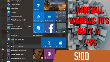 Uninstall Windows 10